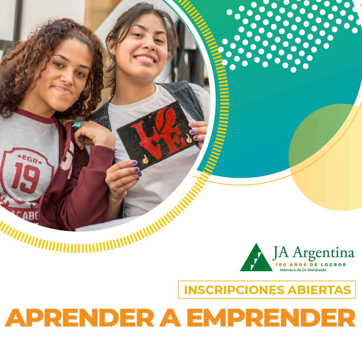 Inscripción escuelas Aprender a emprender