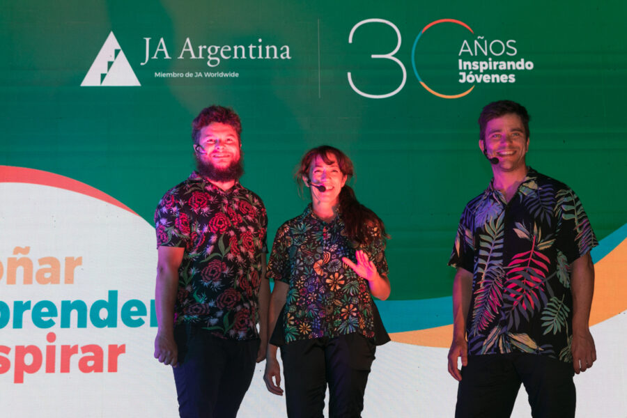 Show de Improcrash! - JA Argentina evento anual