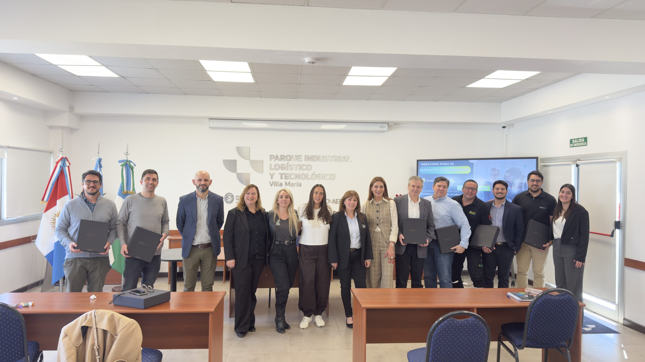 Desayuno para el Impacto Productivo reunió a empresas de Villa María